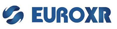Euroxr logo and illustration on a white background